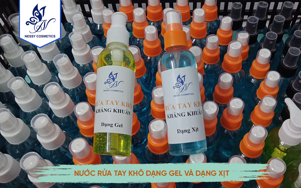 DUNG DỊCH RỬA TAY KHÔ KHÁNG KHUẨN