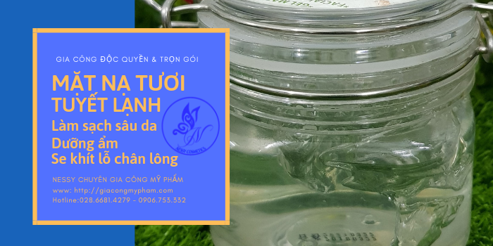 MẶT NẠ YẾN TƯƠI, TUYẾT LẠNH