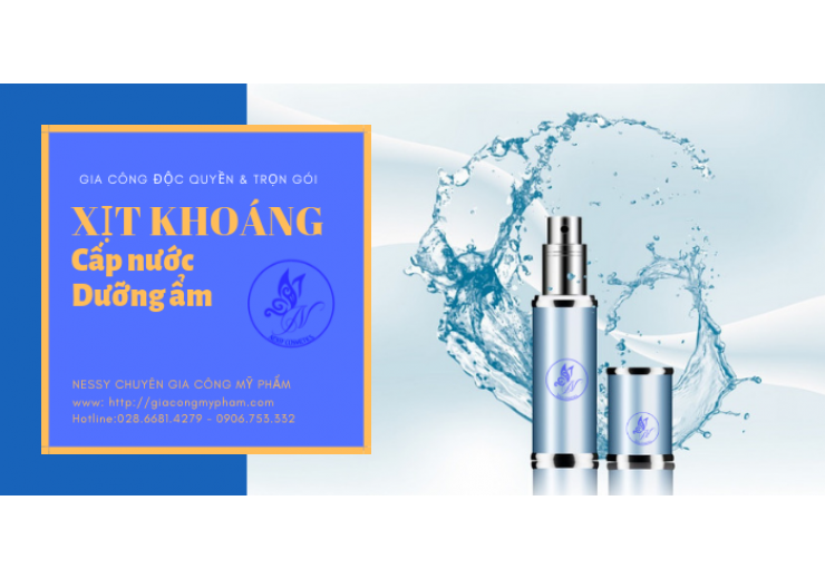 XỊT KHOÁNG (FACE-CẤP NƯỚC, DƯỠNG ẨM)