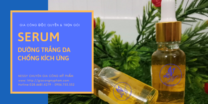 SERUM DƯỠNG TRẮNG DA, CHỐNG KÍCH ỨNG