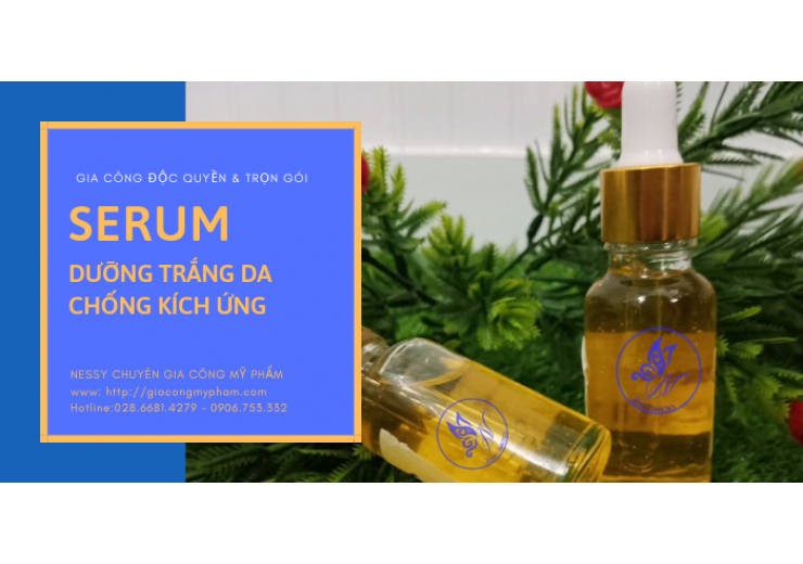 SERUM DƯỠNG TRẮNG DA, CHỐNG KÍCH ỨNG