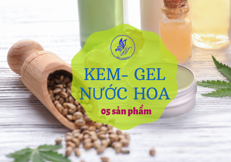 KHÓA HỌC LÀM MỸ PHẨM TOÀN DIỆN: KEM - GEL - NƯỚC HOA HỒNG