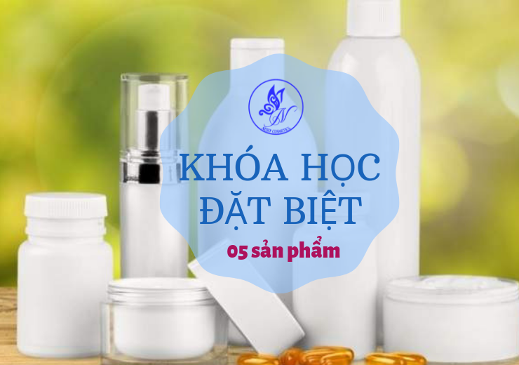 KHÓA ĐÀO TẠO HỌC LÀM MỸ PHẨM - KHÓA HỌC ĐẶT BIỆT